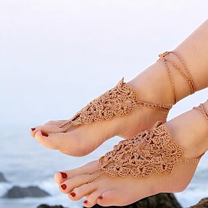 Barefoot sandles
21st birthday gift
gift for her
boho sandals
crochet sandals
foot fetish
footless sandals
tan barefoot sandals
barefoot shoes
bottomless sandals
wedding barefoot
lace barefoot
beach barefoot
