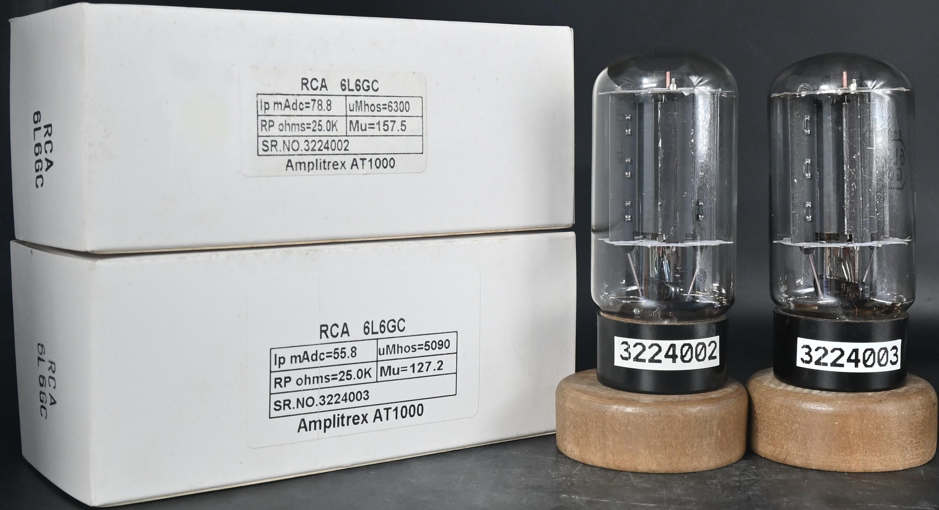 ☆真空管 RCA 6L6GC 　2本　未使用長期保管品☆ ☆真空管 RCA 6L6GC 2本 未使用長期保管品 真空管 RCA 6L6GC 2本