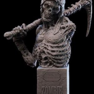 Zombie Worker - STL FİLE 3D