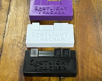 Set of 4 Spotlight Trackers | Compatible with Daggerheart | Purple, White, Black and Yellow