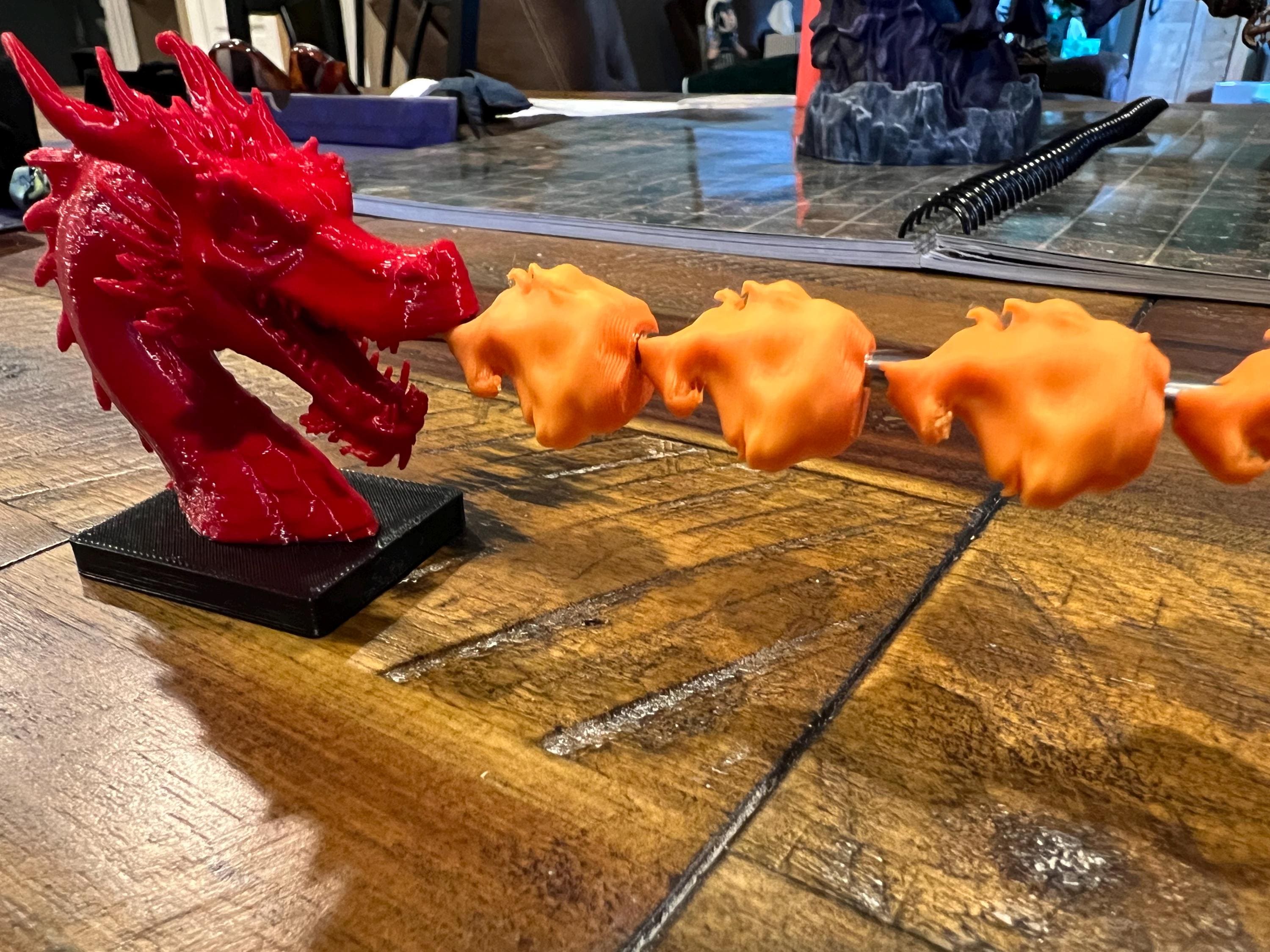 Fear Tracker - Dragon’s Breath - Abacus Style - Compatible with Daggerheart