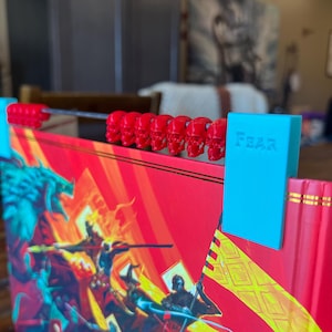 DM Screen Abacus Style Fear Tracker | Hope & Fear Expansion Colors | Compatible with Daggerheart