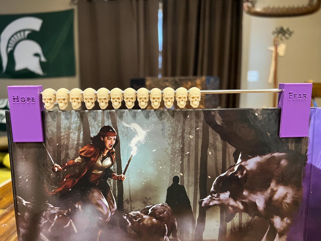 DM Screen Abacus Style Fear Tracker | Hope and Fear | Compatible With ...