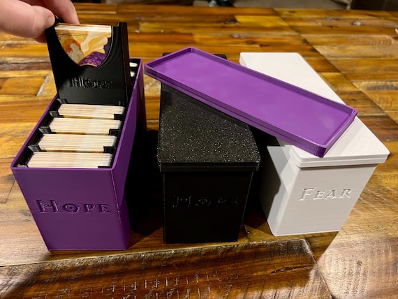 Card Carrier With Boxes - Compatible With Daggerheart - for Perfect Fit  Sleeved Standard Set Cards - Etsy