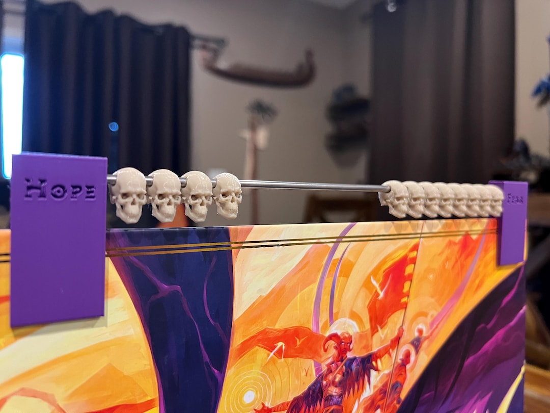 DM Screen Abacus Style Fear Tracker | Base Game Colors | Compatible ...