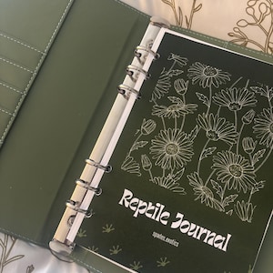 Reptile Care Journal | Printable care planner & tracker