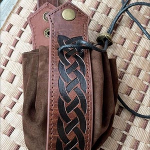 Renaissance Coin Purse – Vintage Viking-Style Belt Pouch