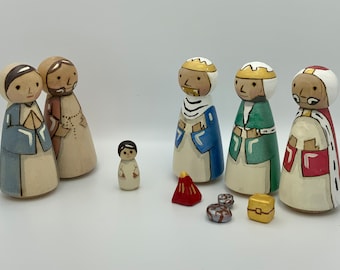 Adoration of the Magi (with magnetic gifts) FINISHED