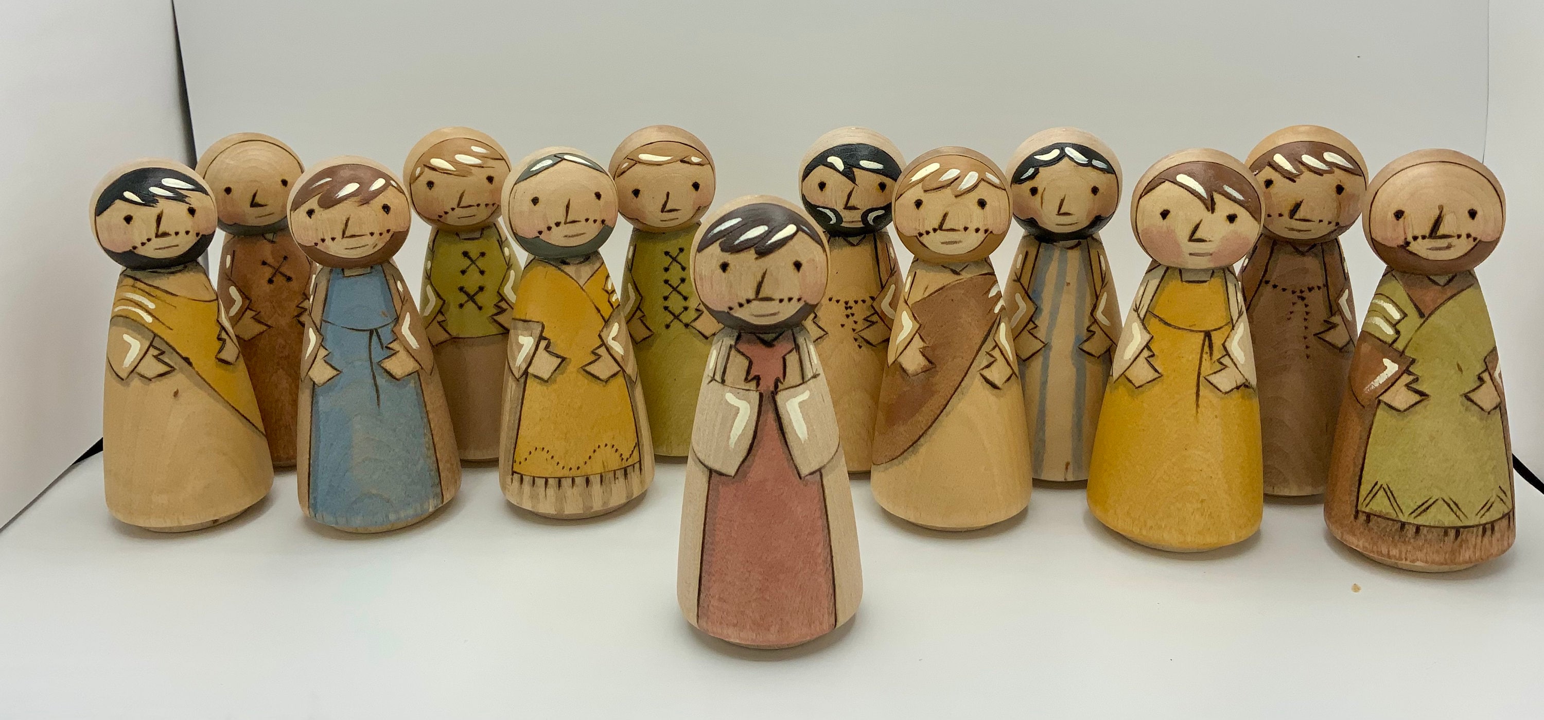CGS Cenacle / Last Supper Figures Jesus and 12 Disciples FINISHED