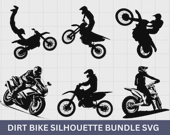 Dirt Bike SVG, Motocross Clipart, Motocross Svg, Dirt Bike Clipart, Dirt Bike Cut File, Motorcycle Svg, Motor Sport, Motocross Scene Svg