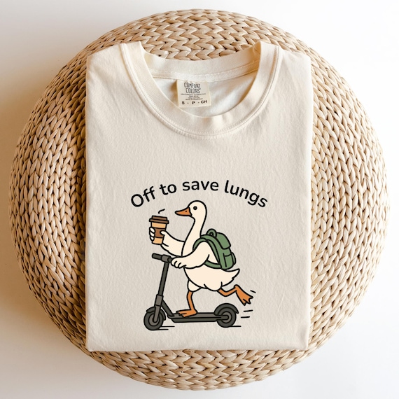 Off To Save Lungs Shirt, Respiratory Therapist Tee, RT Gift, ICU Nurse T-Shirt, Pulmonary Care Humor Tee