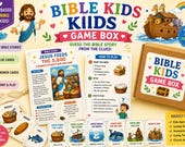 Bible Game Printable Kids,Sunday School Game,Christian Activity Kids,Bible Story  Activity,Church Game,Homeschool Bible Printable,Faith Game