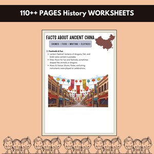 geography and history worksheets, classroom history resources, history practice sheets, learning history for kids, primary history worksheets, history study pack, history curriculum printables, educational history worksheets