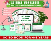 53+Pages Science Worksheets For Kindergarten Homeschool,Science printables,science preschool,prek science,teacher resources,science workbook