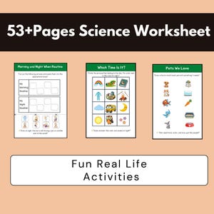 kindergarten science activities, preschool science workbook, teacher science resources, science lesson plans printable, STEM worksheets for kids, hands on science activities, early learning science printables, science packet for preschool, science workbook pdf, printable science experiments, nature science worksheets,