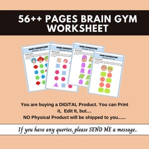 thinking games printable, bilateral brain development exercises, cognitive skills worksheets, left right brain coordination activities, executive functioning activities kids, focus and concentration worksheets, brain based learning activities, occupational therapy brain gym,
