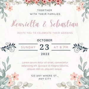 Wedding invites