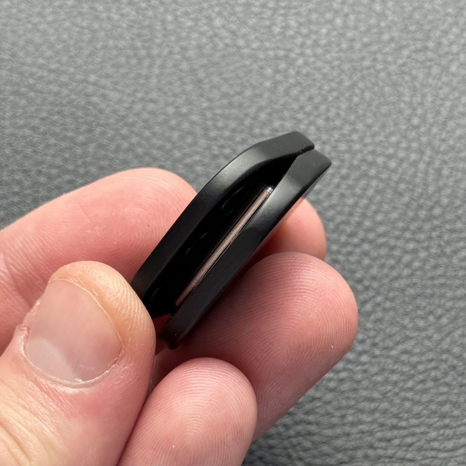Toggle Button Fidget Black Fidget Toggle Clicker Mini Toy Push Gear Haptic Tool Unique Gift ...