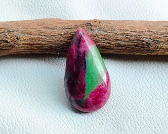 AAA Quality Ruby Zoisite Cabochon, Natural Ruby Gemstone For Jewellery Making Stone