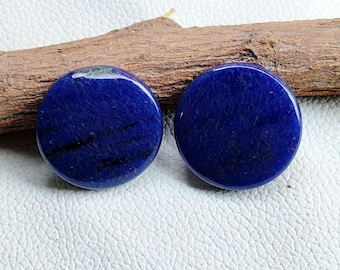 Ronde cabochon met AAA+ sodaliet, halfedelsteen, sieraden maken