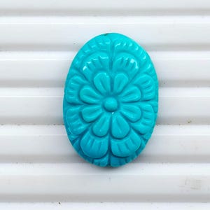 Awesome Natural Blue Turquoise Carving Oval Shape Gemstone, Blue Turquoise Carving Gemstone, Beautiful Fantasy Cut Carved for Jewellery