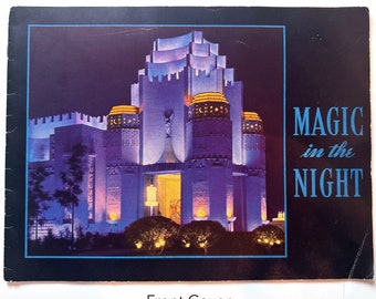 Vintage 1939 Brochure "Magic in the Night" Golden Gate Expo, San Francisco, CA