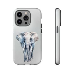 Symbols of India - The Elephant, Elegant Elephant Tough Phone Case, Gift for Her, Durable Protection, Nature-Inspired Design