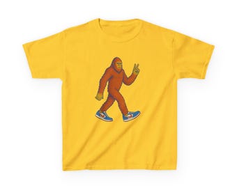 Kids Bigfoot Graphic T-Shirt