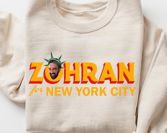 Zohran for Mayor Tee, Vote Zohran Mamdani Shirt, Progressive Political Campaign T-Shirt, Team Zohran 2025 Unisex Shirt