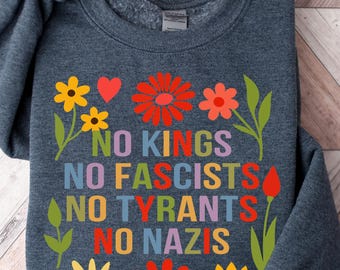 We The People No Kings In America Shirt, Protest Democracy Tee, Anti-MAGA T Shirt, Patriotic Political Tee, American Democracy Sweatshirt