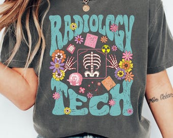 Comfort Colors® Radiology Tech Tshirt, Radiology Tee, Radiologist Tee, X-ray Tech Shirt, Radiologist Gift, Radiology Technician Shirt