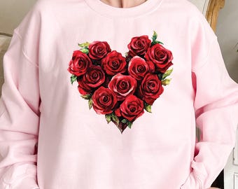 Sudadera retro con corazón de San Valentín, suéter con amor, sudadera con corazones de San Valentín para mujer, camiseta de San Valentín para maestra, regalo para mamá