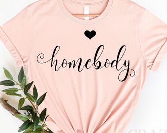 Homebody Sweatshirt, Cozy Women’s Crewneck, Slouchy Homebody Tee, Cute & Trendy Lounge Sweatshirt, Comfy Everyday Pullover