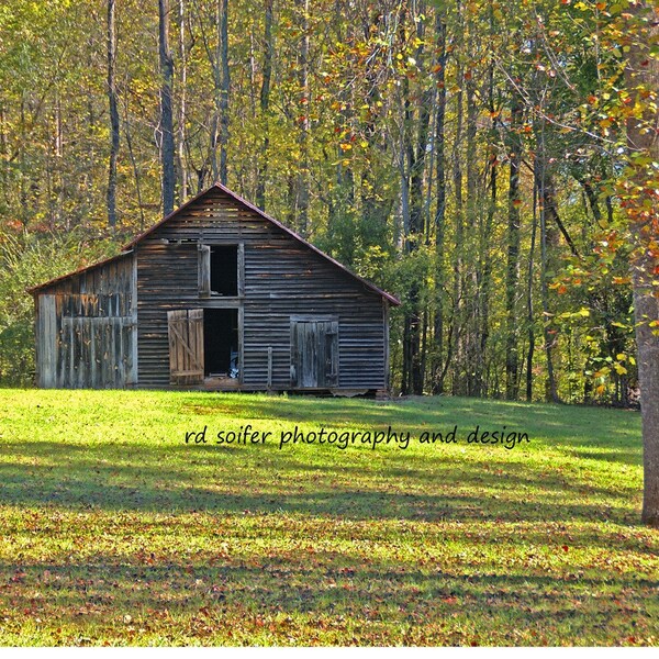 Old Barn Out Back 8 x 10, signed