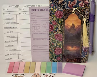 Fantasy Annotation Kit | Book Lover Gift | Reading Kit |Tabs | Annotating Supplies | Romantasy Reader