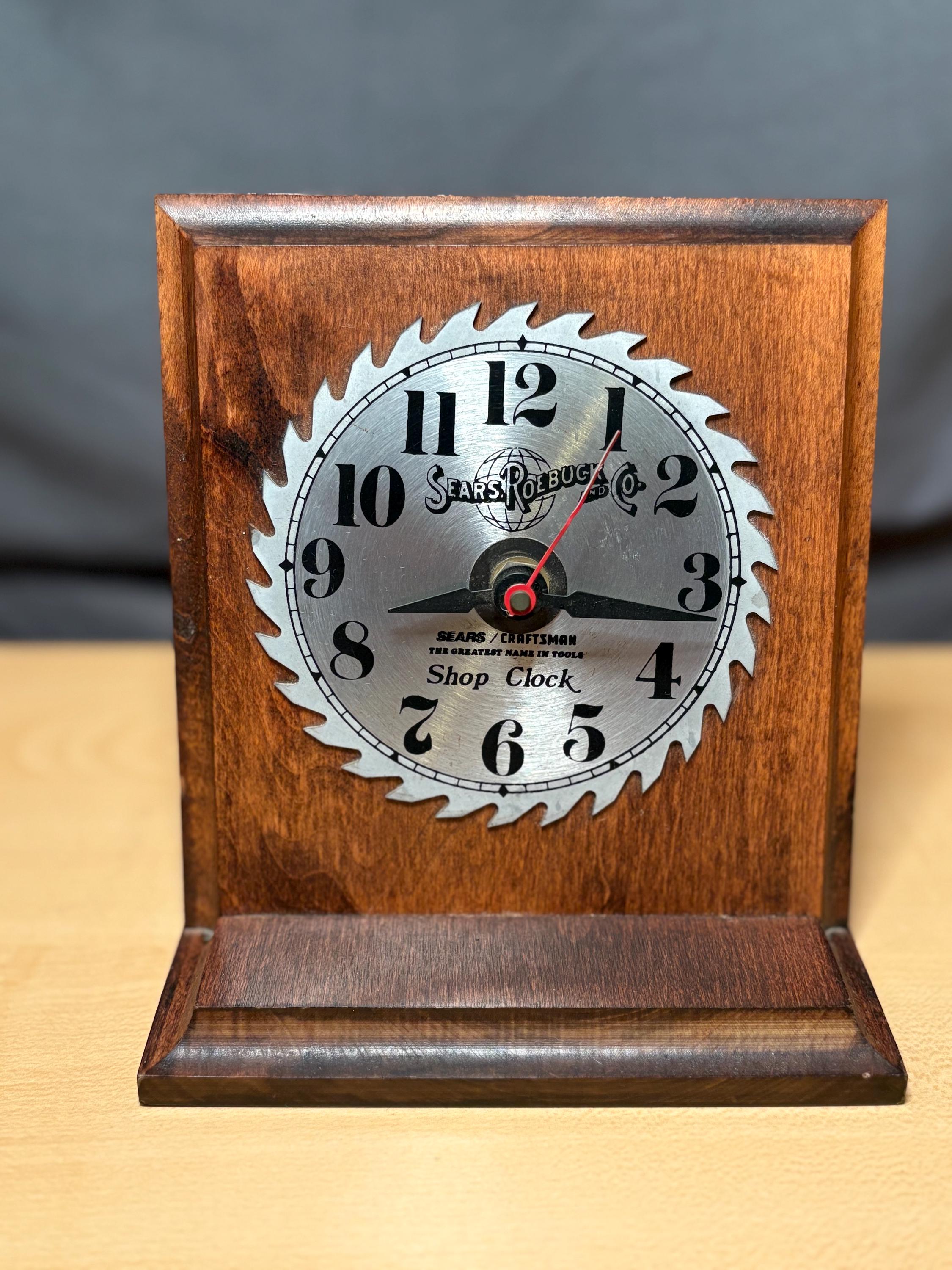 SEARS ROEBUCK & CO CRAFTSMAN シアーズ 置き時計 SEARS ROEBUCK & CO CRAFTSMAN シアーズ 置き時計