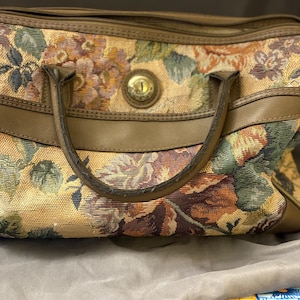 Vintage Jaguar Tapestry Bag
