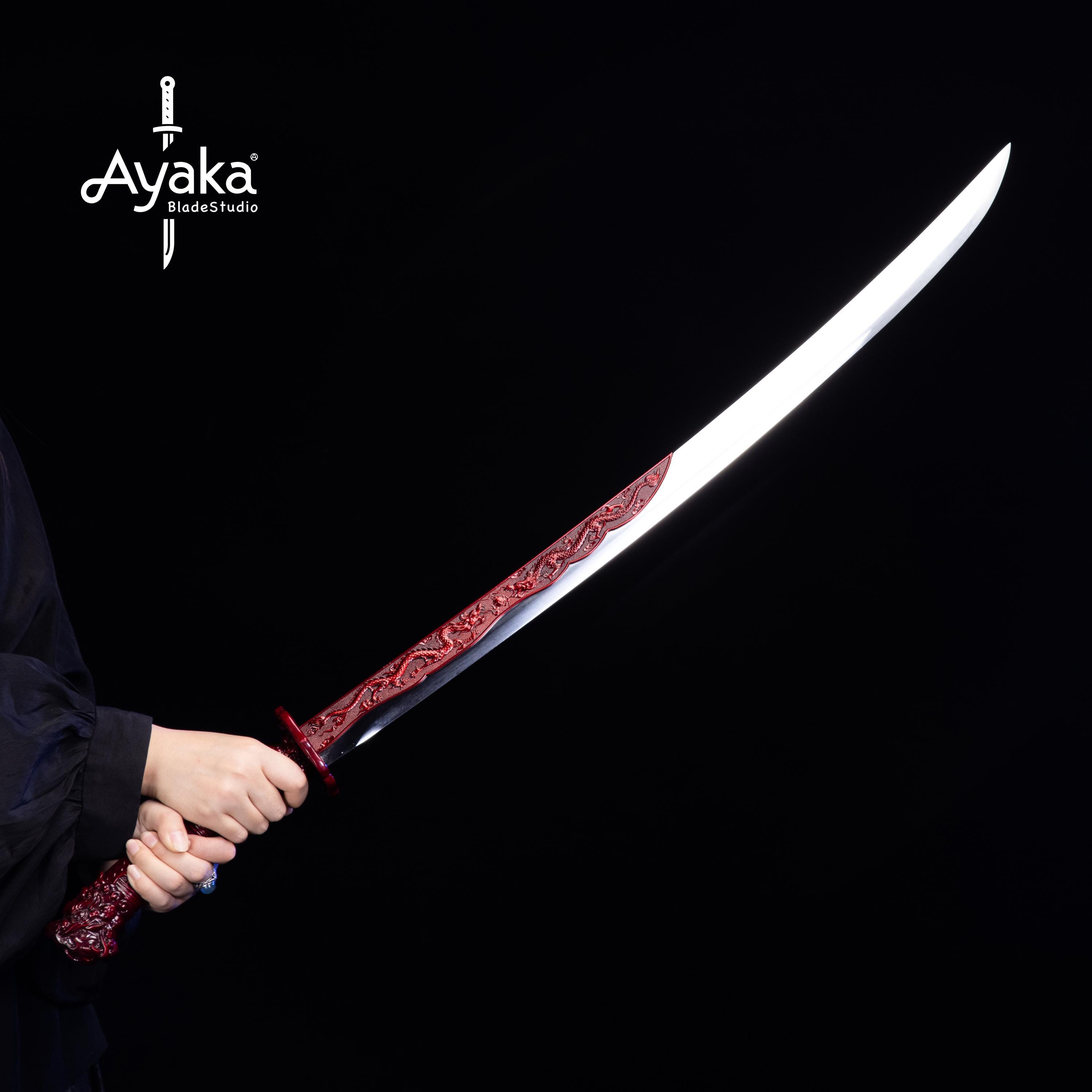手作りの東洋ファンタジースタイルの剣、装飾用の刀、コスプレ小道具