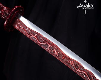 手作りの東洋ファンタジースタイルの剣、装飾用の刀、コスプレ小道具