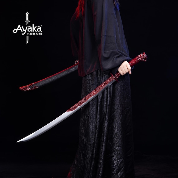 手作りの東洋ファンタジースタイルの剣、装飾用の刀、コスプレ小道具