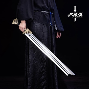 Espada enana de la Tierra Media hecha a mano, espada de fantasía decorativa, accesorio de cosplay, regalo épico para él o ella, regalo de Navidad. imagen 3