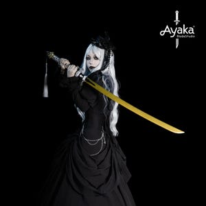 9S’s Cruel Oath Katana Life-Size Replica, NieR Automata, Gift for Gamers | Boyfriend | Him, Cosplay Prop