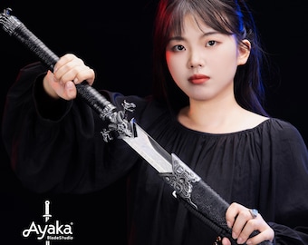 手作りの東洋ファンタジースタイルの剣、装飾用の刀、コスプレ小道具