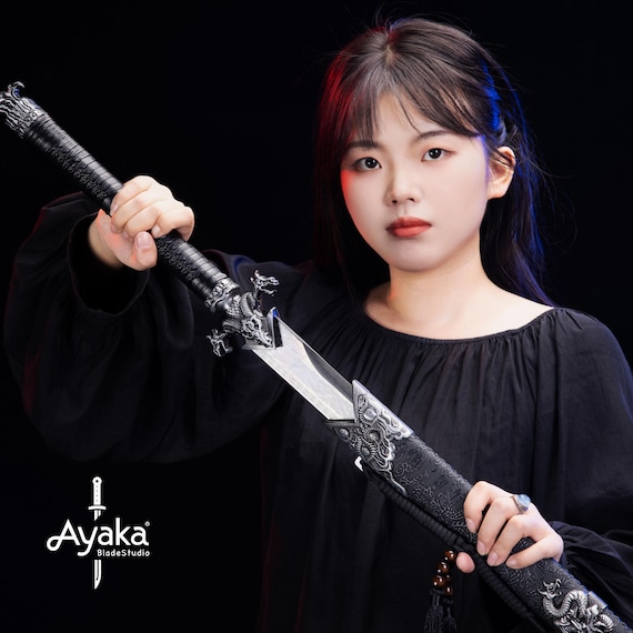 手作りの東洋ファンタジースタイルの剣、装飾用の刀、コスプレ小道具