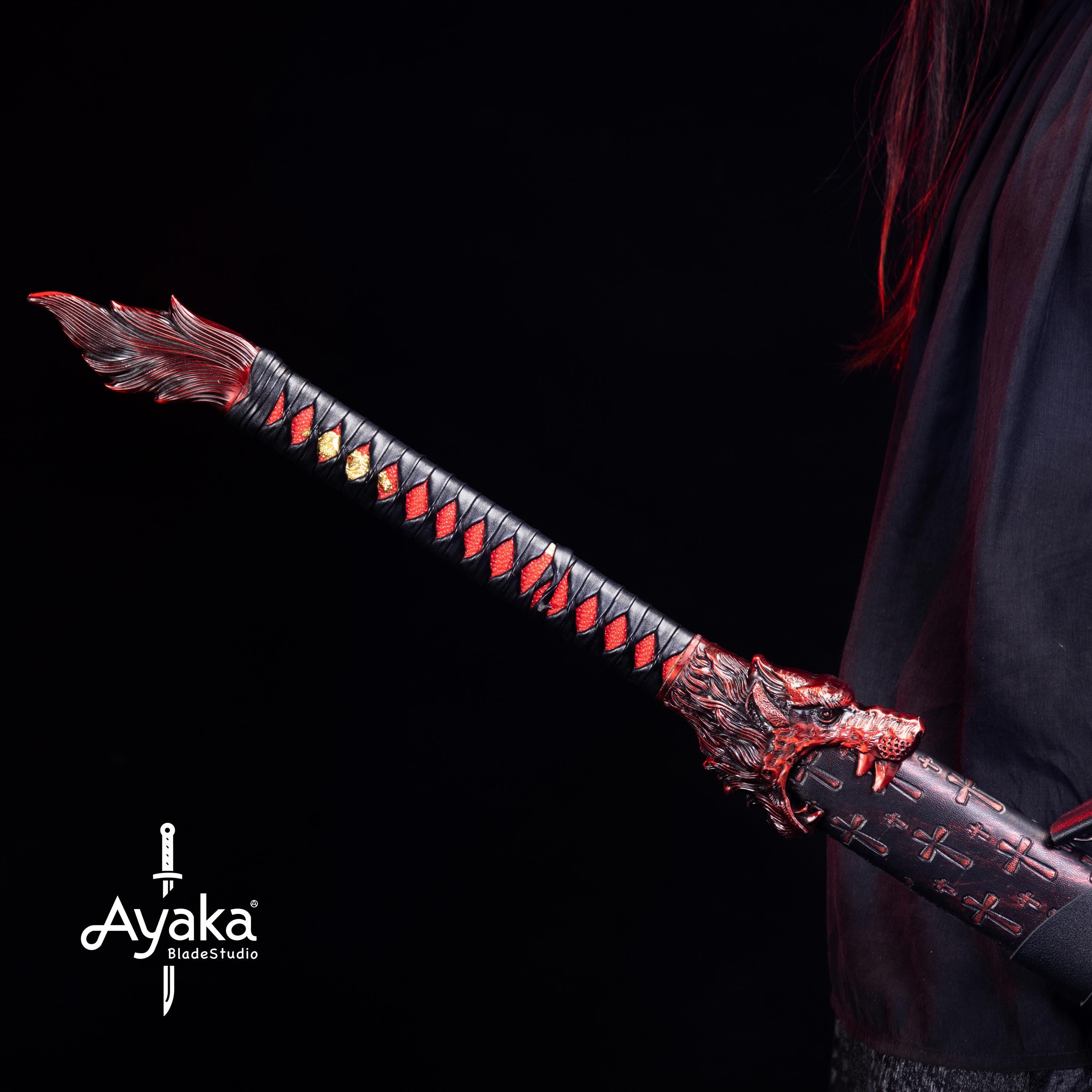 手作りの東洋ファンタジースタイルの剣、装飾用の刀、コスプレ小道具