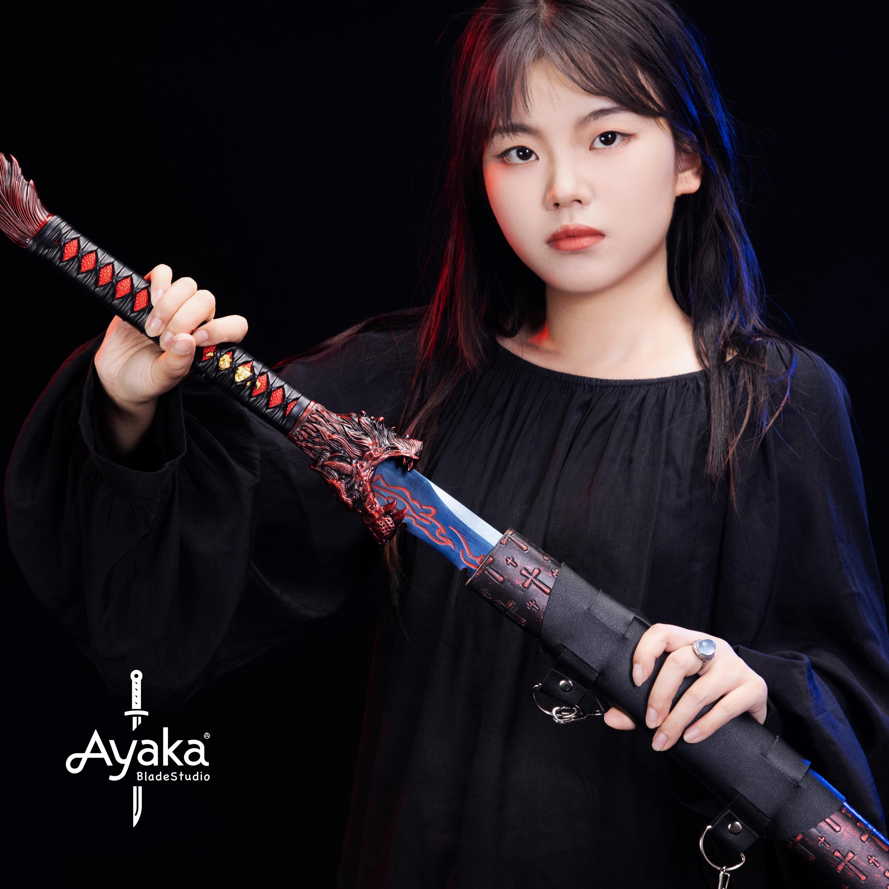 手作りの東洋ファンタジースタイルの剣、装飾用の刀、コスプレ小道具