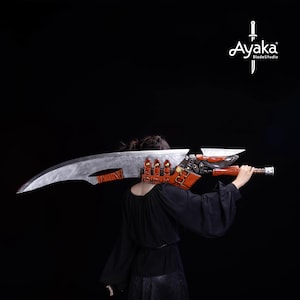 55" Hope Blade PVC Lebensgroße Replik, Monster Hunter Wilds Merch, Cosplay Requisiten, Waffe, Gamer Geschenke für Sie |
