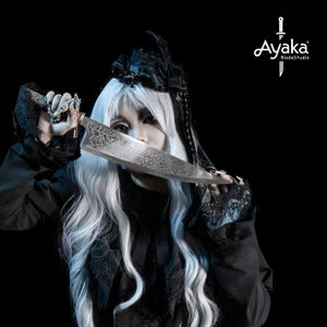 Vorpal Blade from Alice Madness Returns, Life-Size Full Metal Replica, Cosplay Wear, Cosplay Prop, Gift for Her | Fans | Gamers