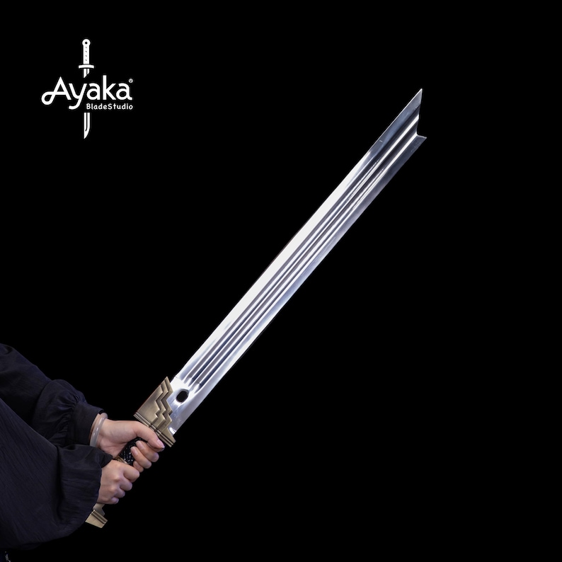 Espada enana de la Tierra Media hecha a mano, espada de fantasía decorativa, accesorio de cosplay, regalo épico para él o ella, regalo de Navidad. imagen 8