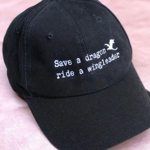 Wingleader Cap,Dragon Hat,Fourth Wing Hat,Xaden Riorson Theme,Shadow Man,Shadow Daddy,Bookish Hats,Bookish Theme,Trucker Cap,Baseball Hats